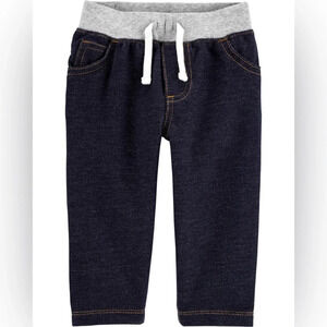 Carters • NWT Baby Pull-On Knit Denim Pants